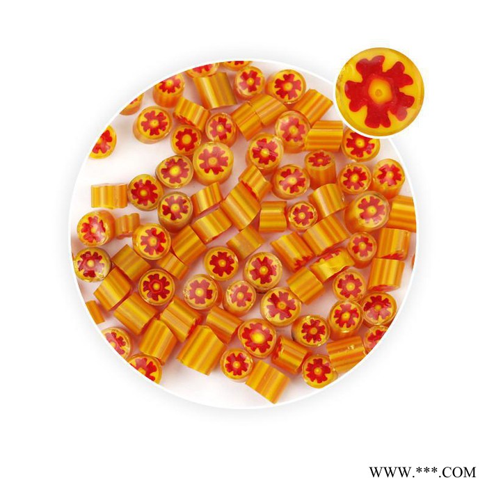 曼德1707006-4-1DIY工具 异形玻璃切割机250克装热熔琉璃玻璃切块混批红色五瓣花图案厂家微波窑炉材料图8