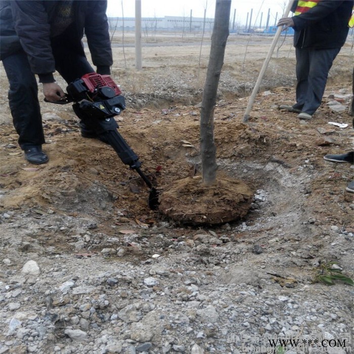 冻土链条切割机 断根速度快省力挖树机 便携式**合金材质耐磨损冻土链条切割机图5