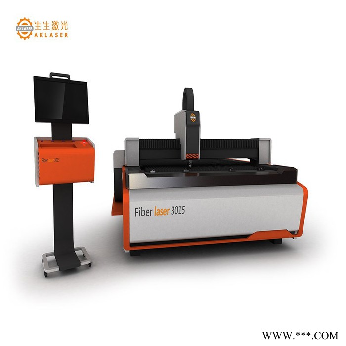 生生激光AK47 800W光纤金属激光切割机 精密激光下料切割机 锐士自动变焦切割头 以色列进口伺服 不锈钢机柜钣金铁
