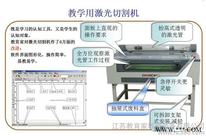 供应教学用激光切割机图2
