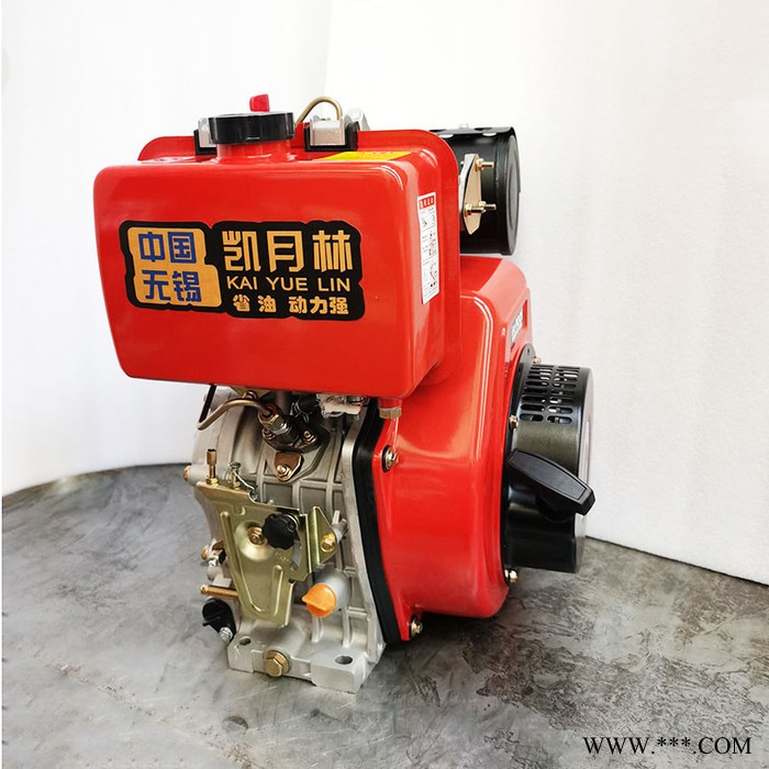 凯月林厂销195电启动柴油机花键平键锥度柴油机马路切割机空调外挂机水泵抽沙机动力 柴油机多级泵 移动式柴油机发电机图2