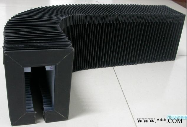 四川直销定做**激光切割机柔性风琴导轨防尘罩/铣床防护罩                质量为本，诚信是金。 风琴防护罩图3
