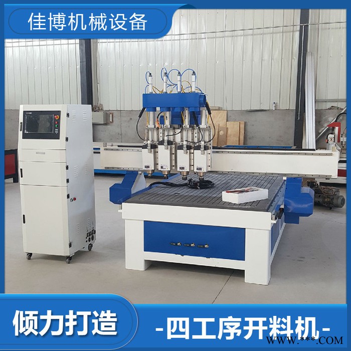 河北数控开料机 自动上下料切割机 橱柜门数控开料机 板式家具生产线图2