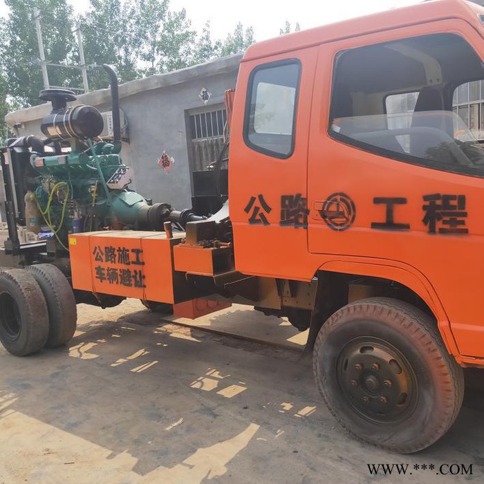 定做 路沿石开沟机 汽车式路面开槽机 公路挖槽机 马路切割机图3