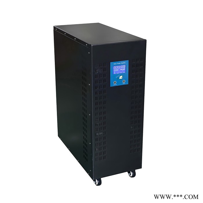 12KW大功率太阳能发电系统 DC96V192V转AC220V  可带空调水泵切割机等图2
