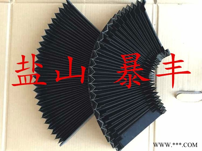 PVC机床伸缩风琴护罩 大型 激光切割机专用阻燃布防护罩 风琴防护罩图3