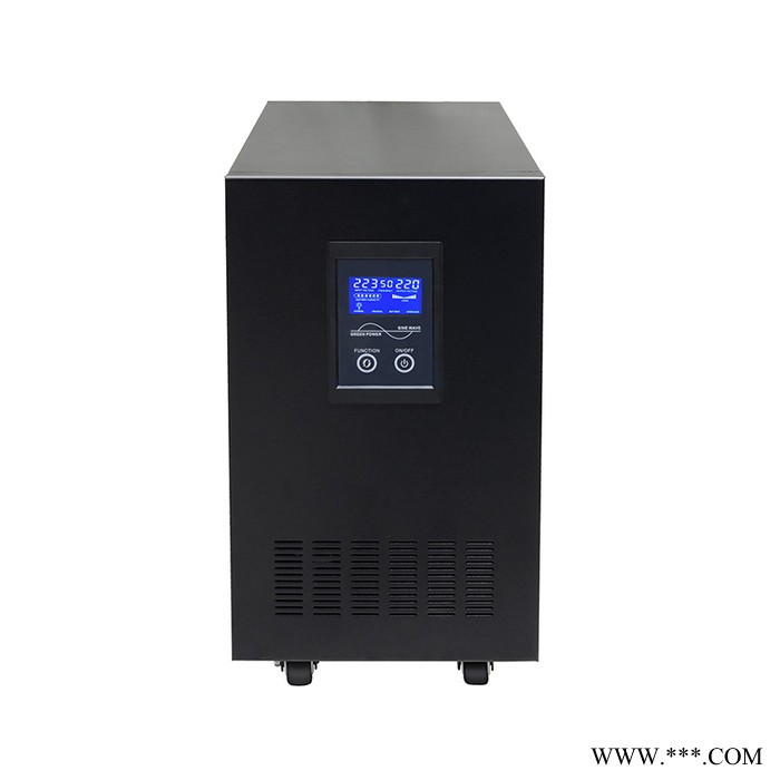 厂家批发供应4000W正弦波逆变器 智能LCD显示 定制逆变器出口效率高款 可带空调水泵切割机等图2