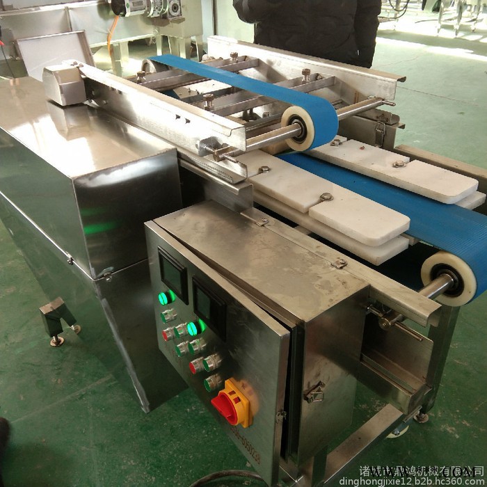 鼎鸿QPJ-2000型鸡柳切片机 鸡排加工设备 鸭肉切片机 牛肉切片流水线 多功能猪肉切片机 五花肉片切割机 切片机图8