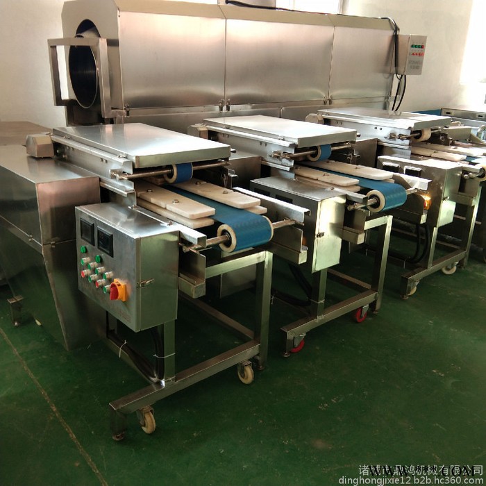 鼎鸿QPJ-2000型鸡柳切片机 鸡排加工设备 鸭肉切片机 牛肉切片流水线 多功能猪肉切片机 五花肉片切割机 切片机图3