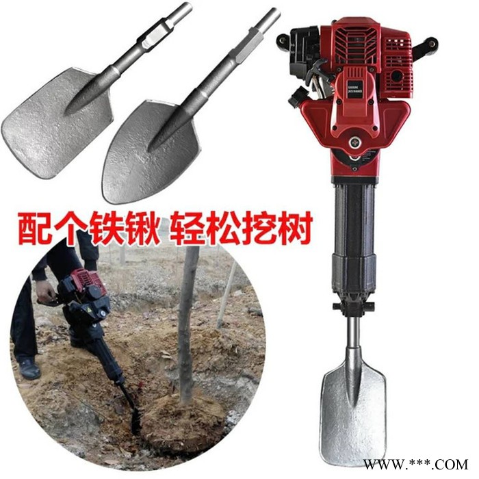 冻土切割机 春季汽油轻便挖树移苗机 苗圃汽油起树机厂家富兴图7