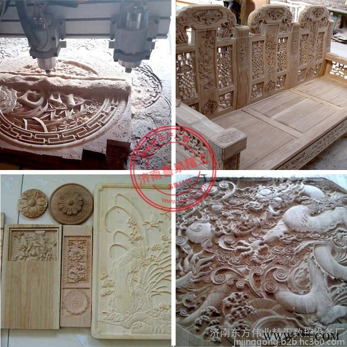 东方伟业1325小型木工雕刻机 立体数控全自动浮雕雕刻机 亚克力石材木头电脑切割机图5