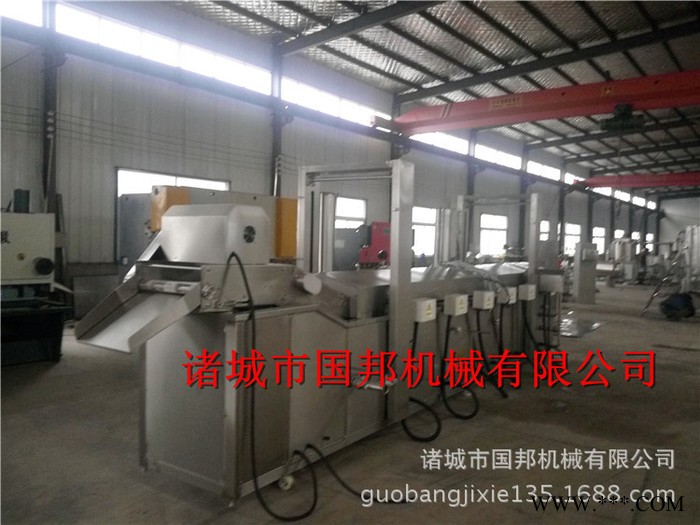 油豆皮切割机 豆皮油炸设备 油豆皮油炸流水线 油炸设备图3