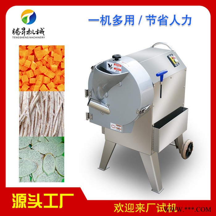 新款新型号多功能切菜机 水果切割机器 地瓜切片机 萝卜切丝机器腾昇TS-Q112图3