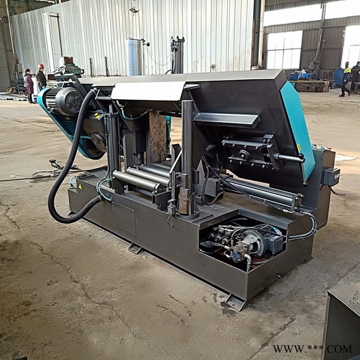 浩顺机械 GZ-4250锯床双立柱管材型材切割机  工地钢筋齐头 金属带锯床图3