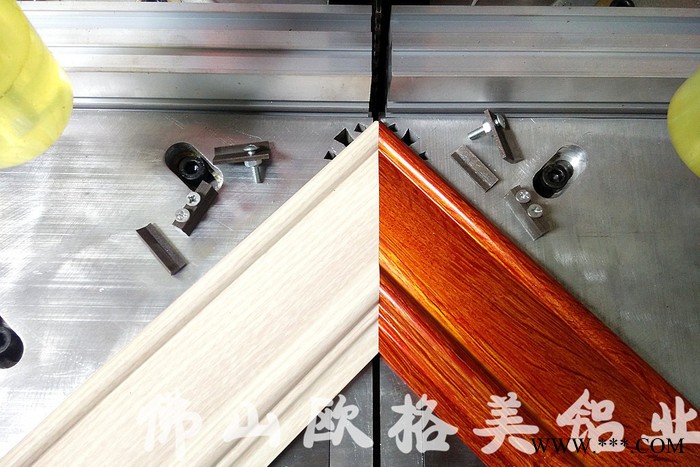 欧格美大三角模具切割机切割机 多功能型材切割机45度90度切割机广告灯箱门窗鱼缸铝合金切角机图7