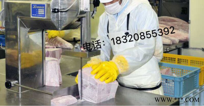 日本进口A16-CR螃蟹、小型鱼类自动对剖切割机自动切割机对剖切割机图6