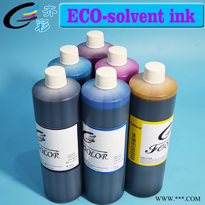 齐彩/Fcolor  供应弱溶剂墨水 **弱溶剂墨水 高流畅弱溶剂墨水图1