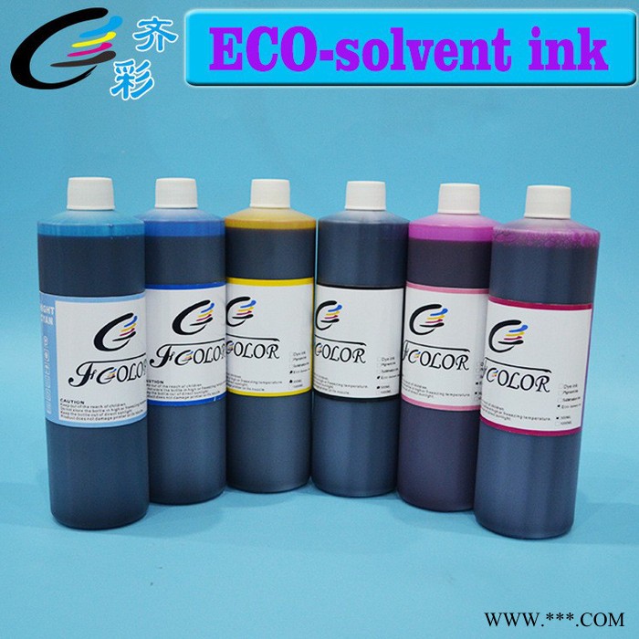齐彩/Fcolor  供应弱溶剂墨水 **弱溶剂墨水 高流畅弱溶剂墨水图2