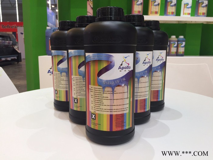 阿波罗UV墨水，柯尼卡512i UV墨水 溶剂墨水 适用奥威、雅色兰等机器图2
