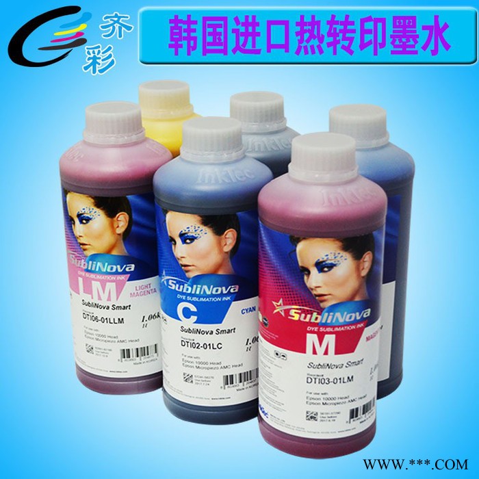 齐彩/Fcolor  韩国进口热转印墨水 热升华墨水 1000ML热转印6色墨水图4