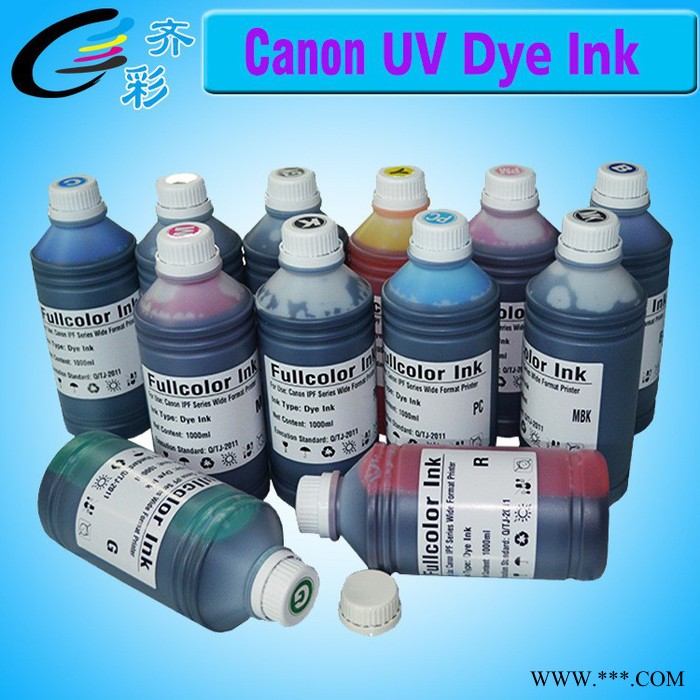 齐彩/Fcolor   For Canon IPF8310S IPF8300S打印机墨水 UV染料墨水 Dye ink图1