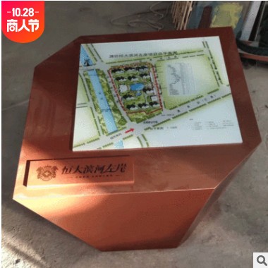 唯佳厂家供应室内外灯箱 商场楼盘展示灯箱来图定制多规格灯箱图1