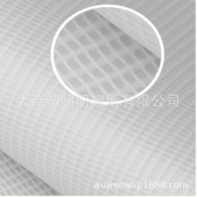 广告布生产线及产品照片
