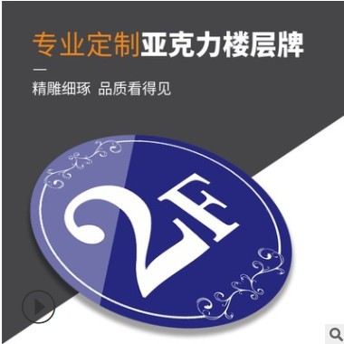 uv打印亚克力各类标识牌学校医院公司科室牌酒店办公室温馨提示牌图2
