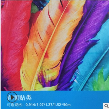 厂家批发福莱森特直面贴电梯高铁广告兼容直面曲面pp水性直面贴图2