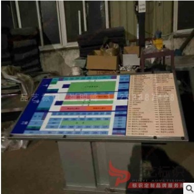 定做户内外社区落地楼层分布图广场公园平面总索引牌消防指示图图2