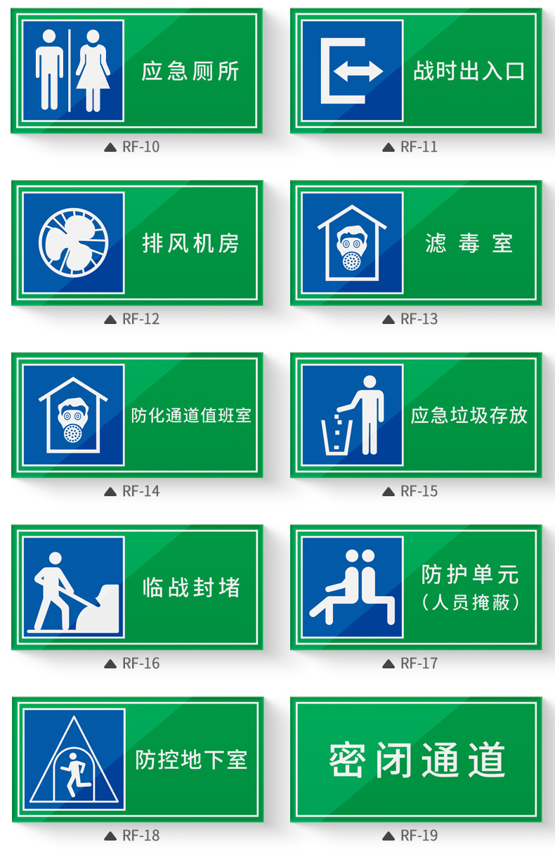 警示牌