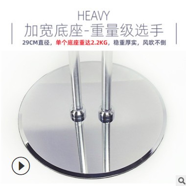 双杆导示牌 落地展示架 a4指示牌立式商场POP广告牌A3铝合金立牌图2