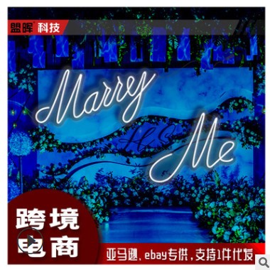 订购预定灯箱led柔性霓虹灯带logo软管发光字母造型广告牌制做图1