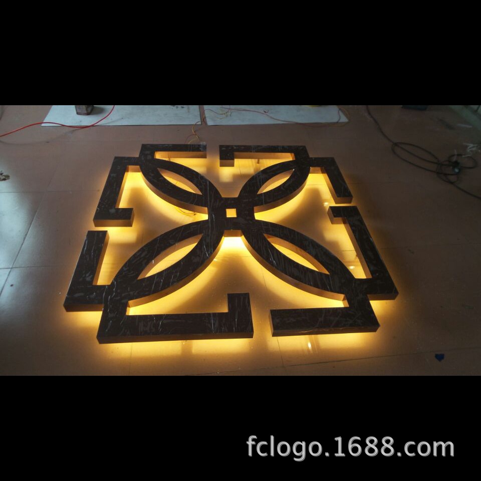 LED背发光字