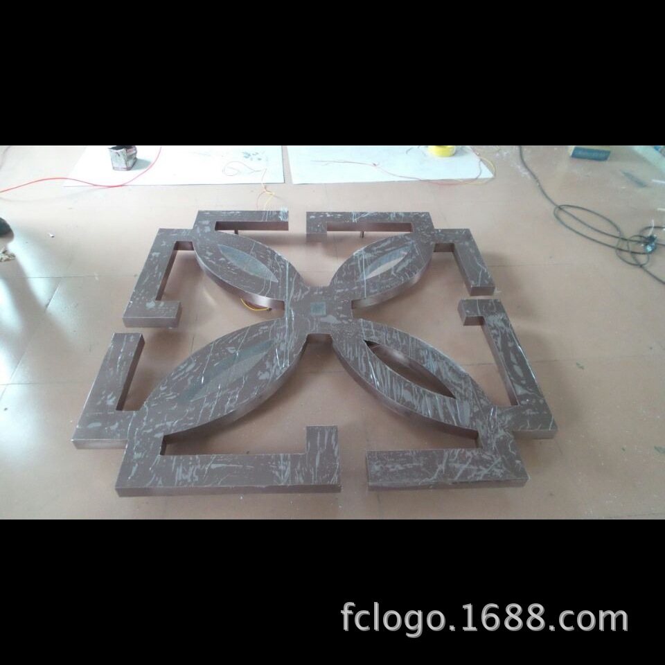 LED背发光字
