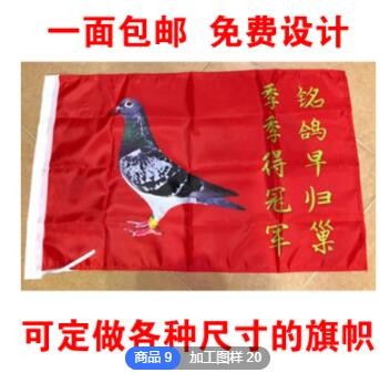 定制多尺寸户外活动彩旗 五色小彩旗 运动会彩旗 工地警示旗批发图3