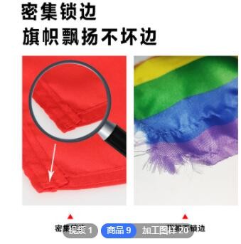 旗帜定制司旗厂旗班旗定制校运会班旗定制logo旗幼儿园园旗定制图2