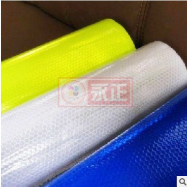 晶彩格 喷绘反光膜带胶布基户外写真喷绘材料蜂窝状亮度高图1