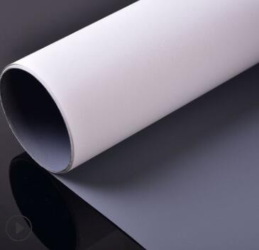 批发300*300弱溶剂易拉宝展架布灰底纹路紧密挺度好量大可优惠