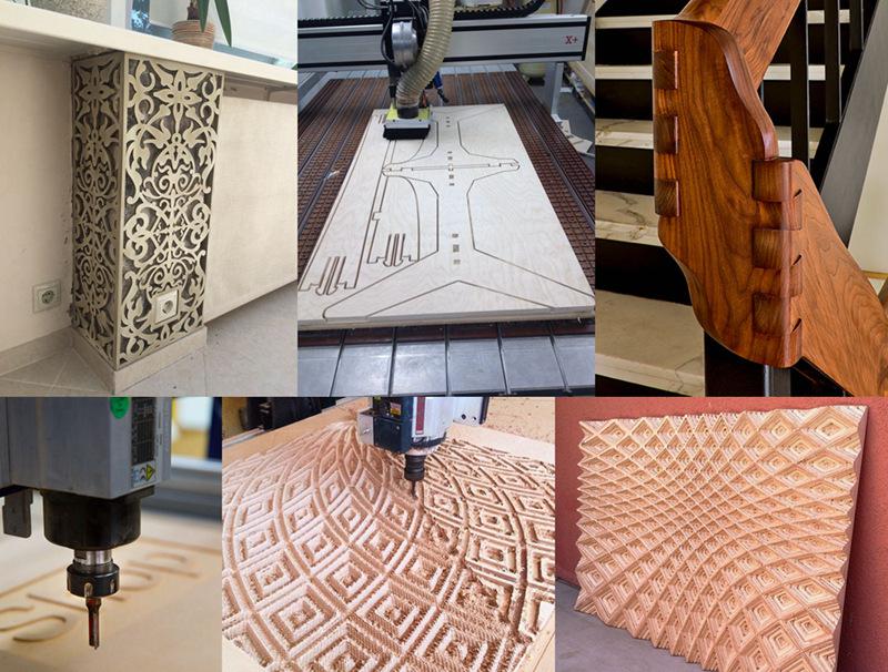 E HS CNC Wood engraving machin