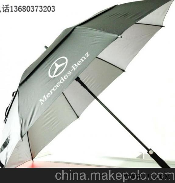 供应珠海广告伞定做 27寸直杆太阳伞 铝中棒纤维伞骨 雨伞图4