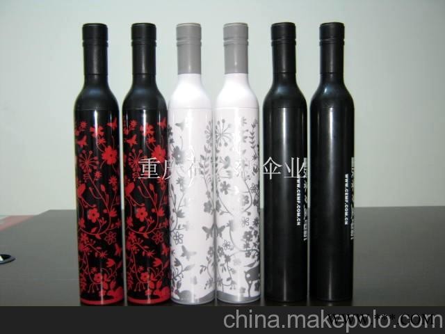 巫山县广告伞订做巫山广告礼品伞酒瓶伞订做图3