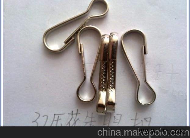 大量生产压花朱胆扣 光身朱胆扣图1