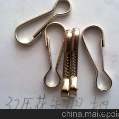 大量生产压花朱胆扣 光身朱胆扣