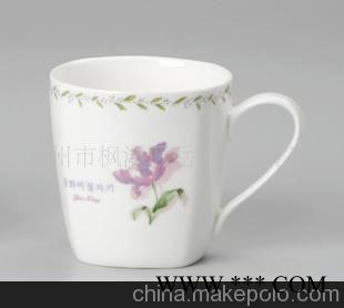 陶瓷杯子,广告礼品杯,陶瓷四方杯图1