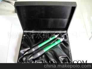 厂家直销半金属绿色 黑色（KK602） 礼盒装精致广告礼品笔图1