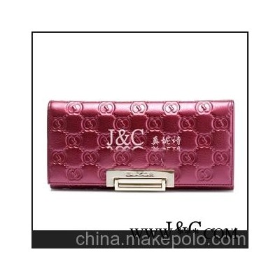 新款热卖 古卓专柜正品 女士牛皮钱包 长款真皮钱包 品