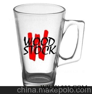 大量供应 广告礼品杯 水杯 玻璃杯 贴花杯 磨砂杯 机吹杯