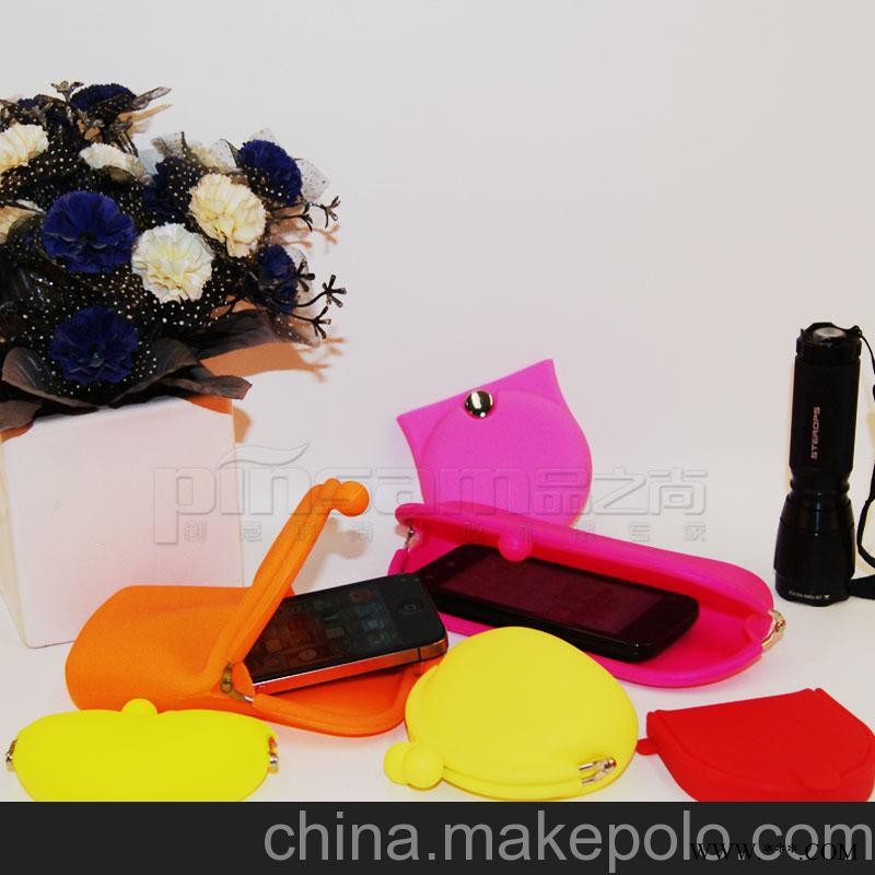 硅胶手机包 手机包零钱包 多功能手机包 硅胶化妆包 手机包批发