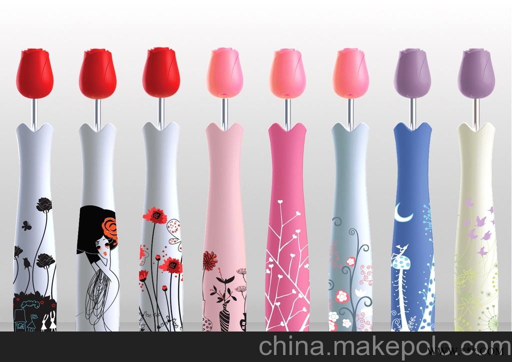 甘肃兰州玫瑰花瓶伞广告伞礼品伞图1
